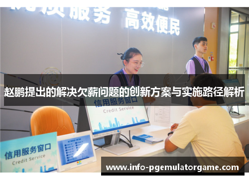 赵鹏提出的解决欠薪问题的创新方案与实施路径解析 赵鹏提出的解决欠薪问题的创新方案与实施路径解析