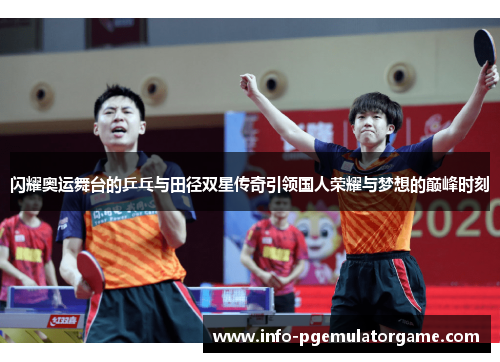 闪耀奥运舞台的乒乓与田径双星传奇引领国人荣耀与梦想的巅峰时刻